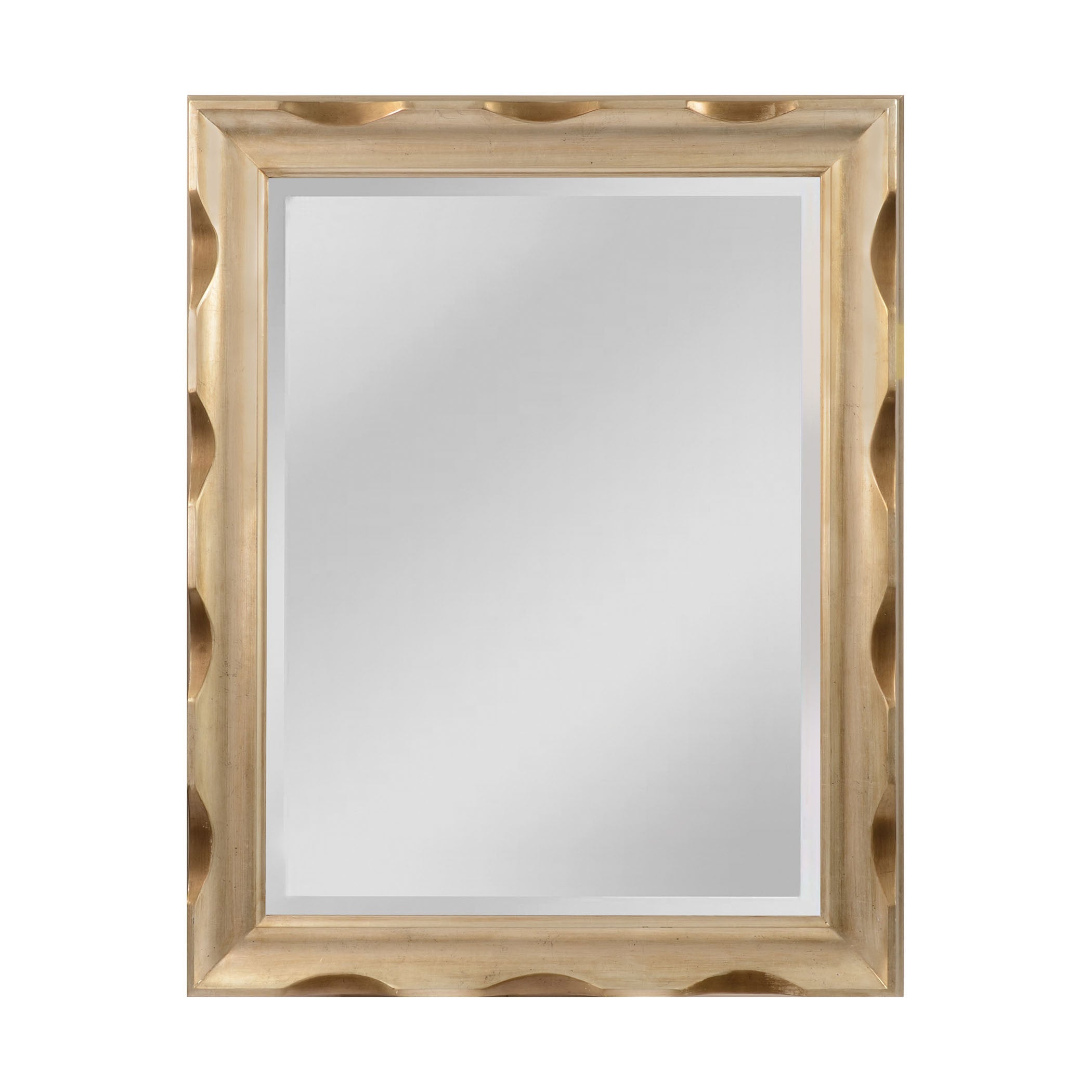 Mirror Masters Mw4088-0017 Canal St. Collection Shining Silver Finish Wall Mirror