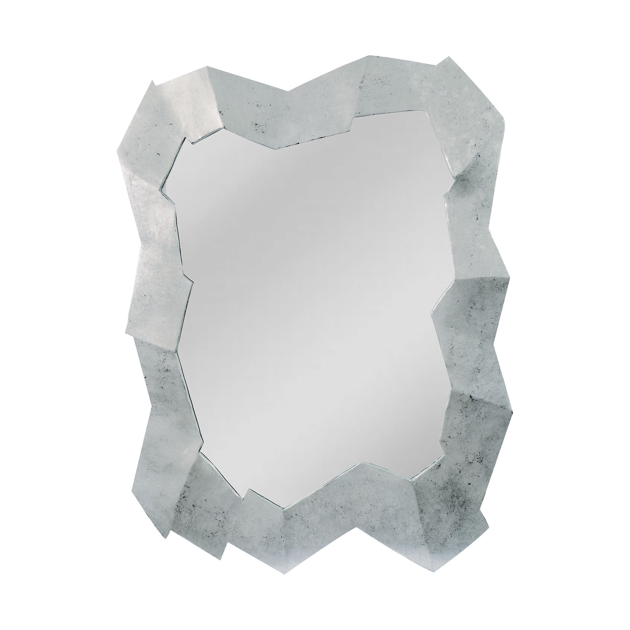 Mirror Masters Mw4854-0018 Abstract Stone Collection Clear Finish Wall Mirror