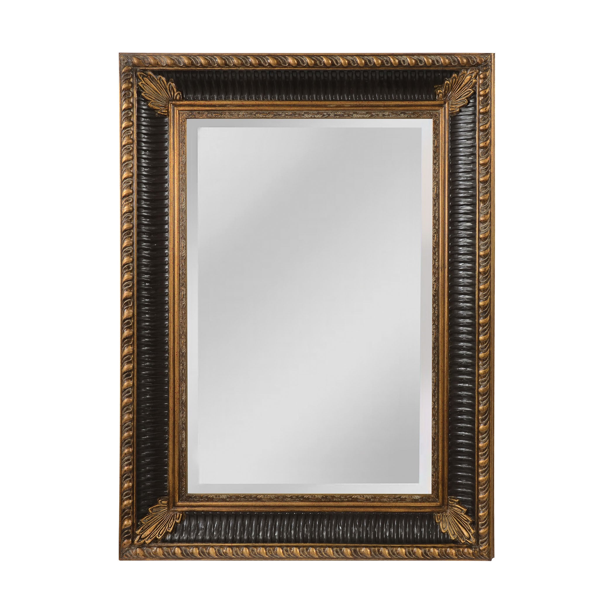 Mirror Masters Mw5600a-0070 Colebrook Collection Walnut,ebony Finish Wall Mirror