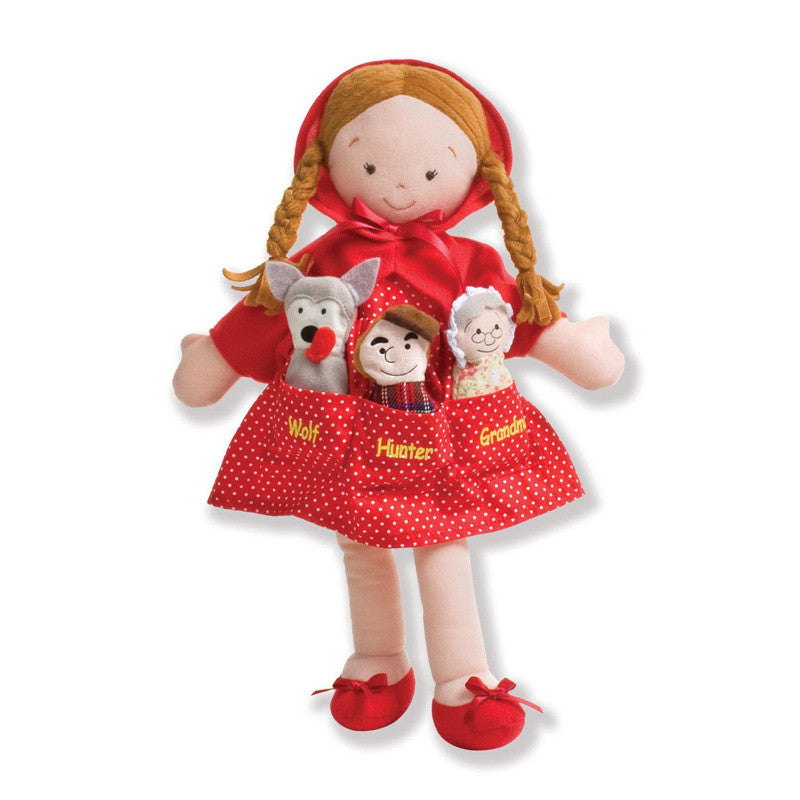 North American Bear 6588 Dolly Pockets Ltl Red Riding Hood Toys