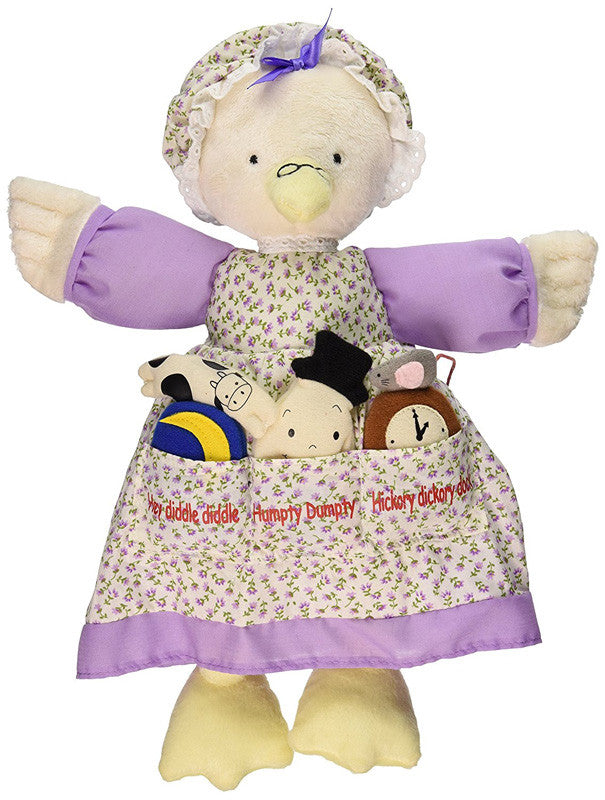 North American Bear 6624 Dolly Pockets Nursery Verse Toys