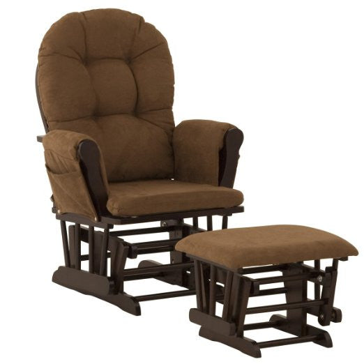 Storkcraft 06550-699 Hoop Glider/ottoman-espresso W/chocolate