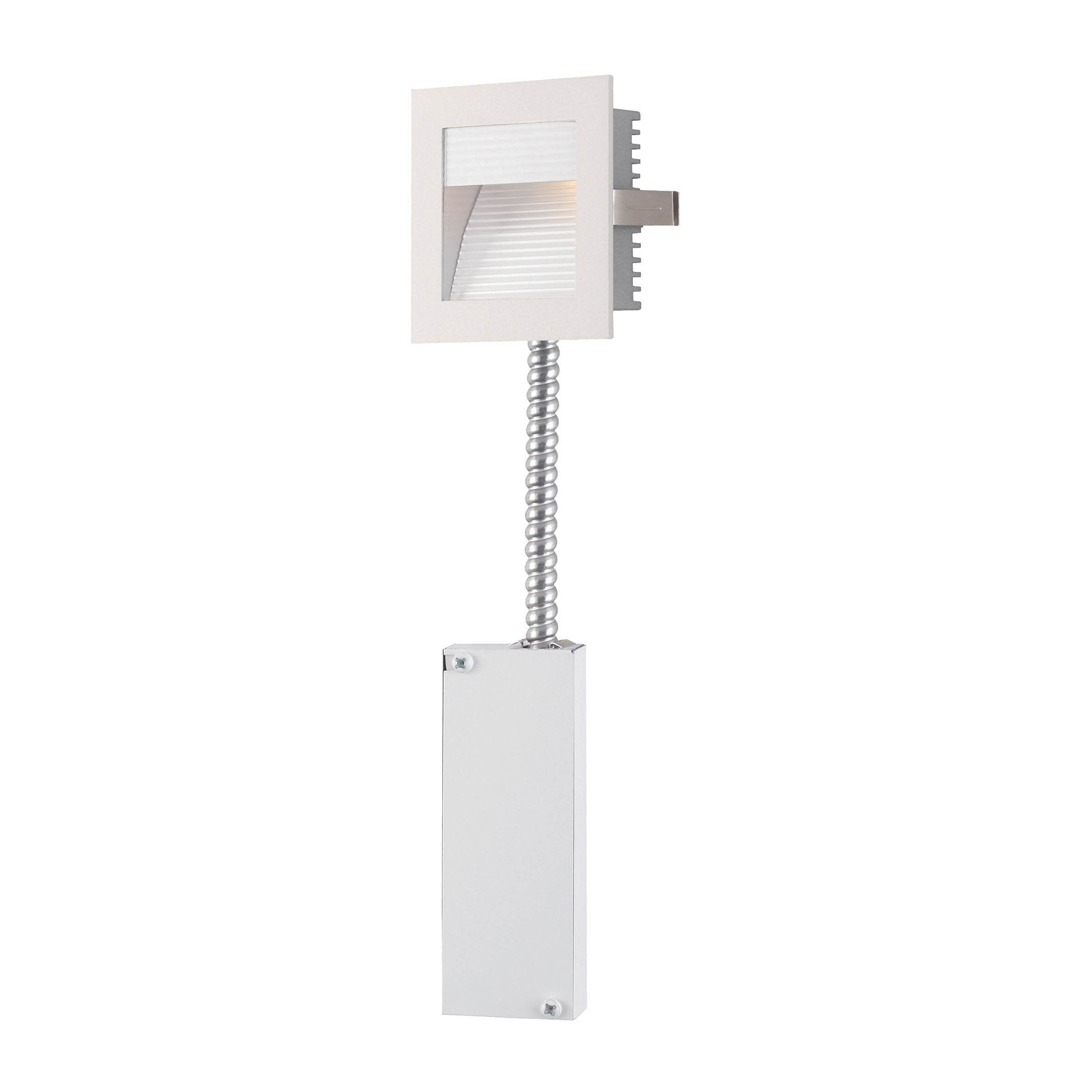 Alico Wle-102w-rm Steplight Led Collection White Finish Steplight