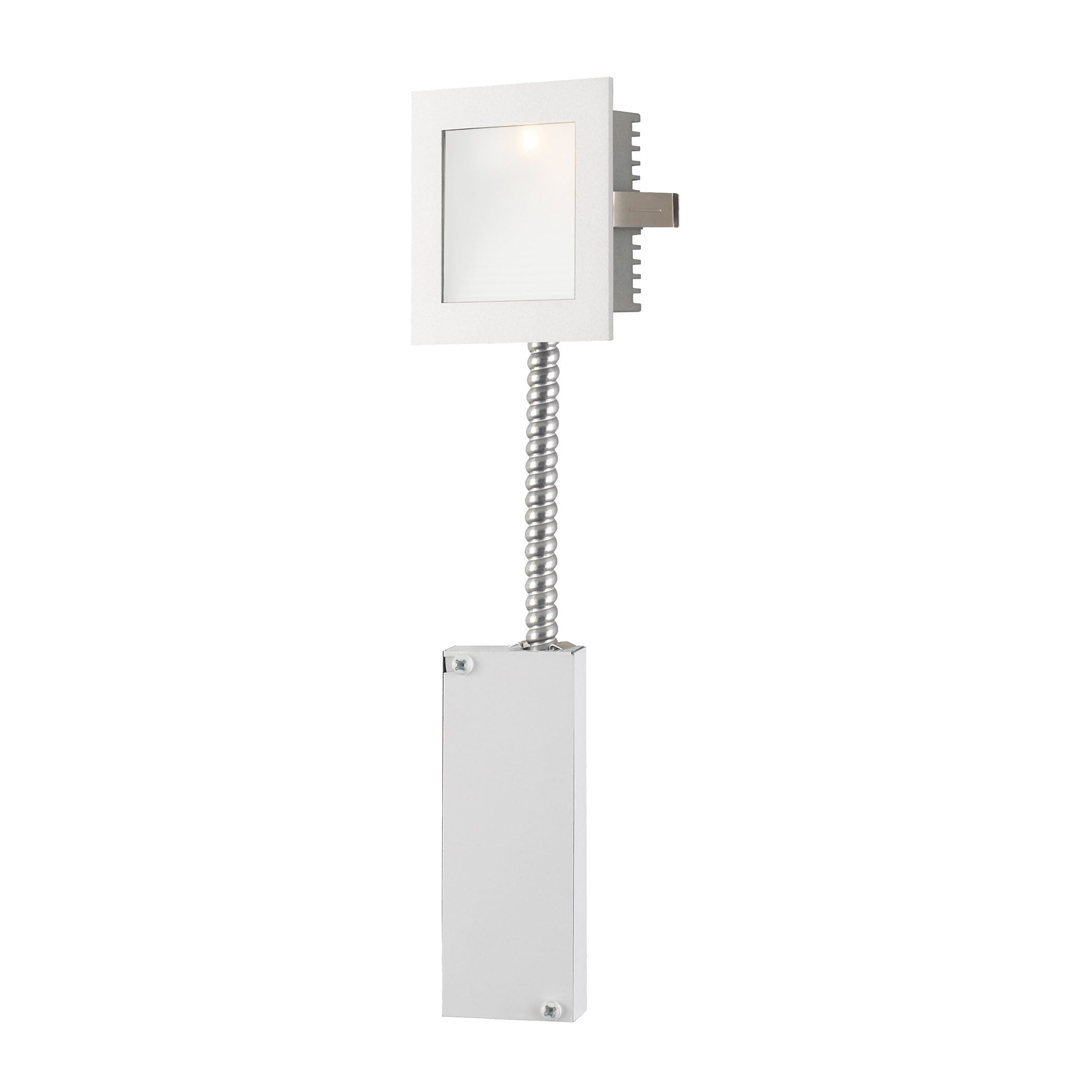 Alico Wz-101w-rm Steplight Xenon Collection Opal,white Finish Steplight