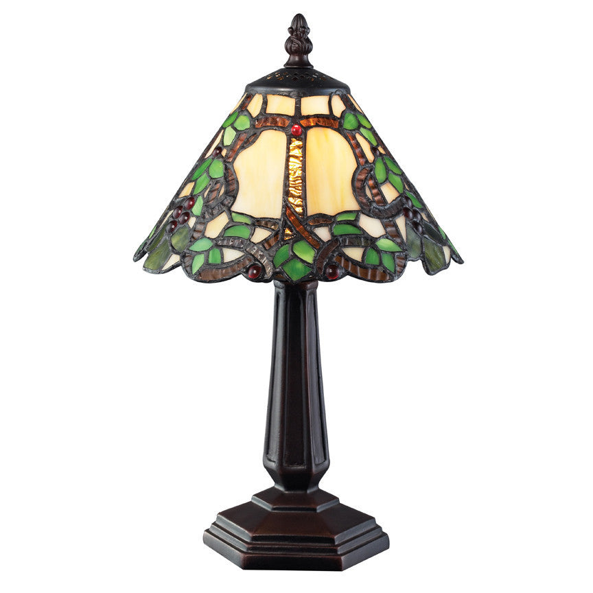 Z Lite Vidonia Collection Chestnut Bronze Finish One Light Mini Lamp