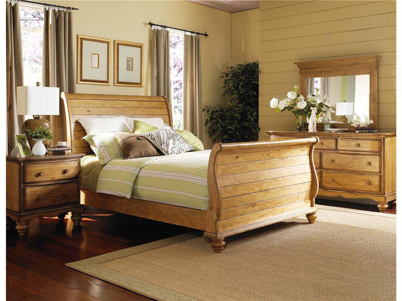 Hillsdale 1553bqr5pc Hamptons Bed - Queen, Nightstand, Dresser, Mirror, And Chest
