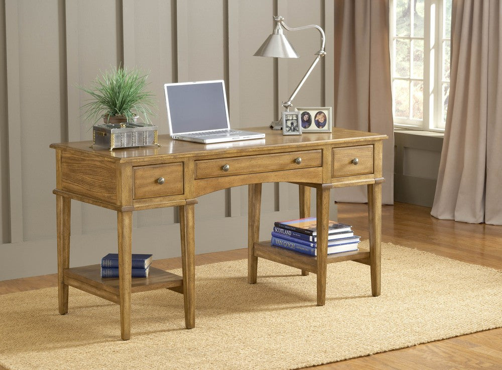 Gresham Desk In Medium Oak 4337-861