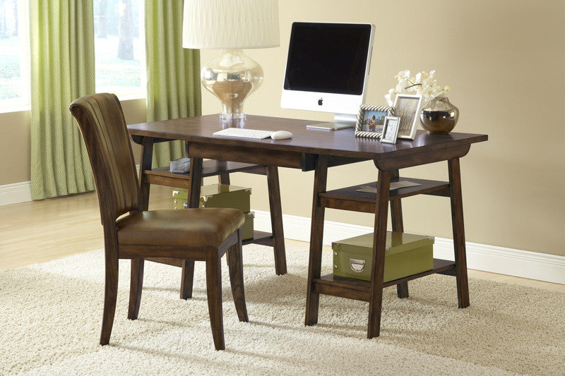 Parkglen Desk And Chair Set In Cherry 4379pd