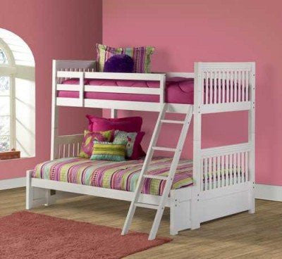 Hillsdale 1528bbf Lauren Bunk Bed - Twin/full