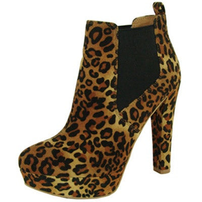 Theatre-02 Velvet Platform Bootie