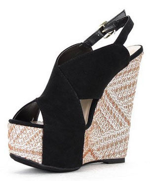 Florence-13 Platform Wedge Sandal