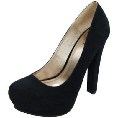 Marc-01 Chunky High Heel Platform Pump