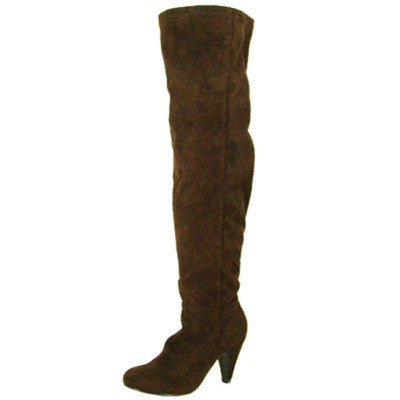 Method-01 Suede Slouchy Thigh High Boot