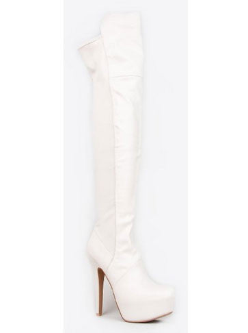 Task-22x Over The Knee Thigh High Stiletto Heel Boot