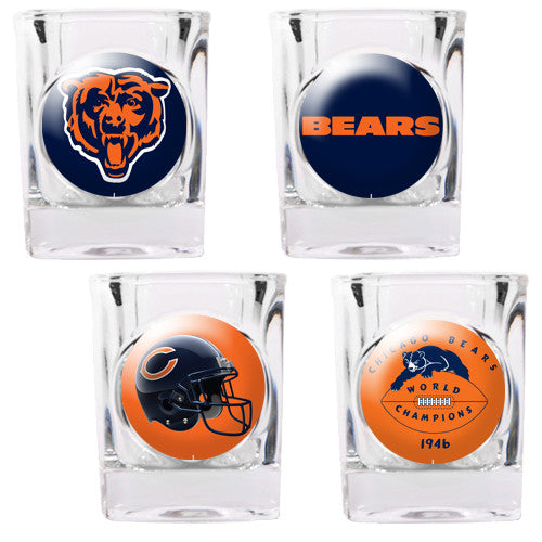 Chicago Bears 4pc Collector
