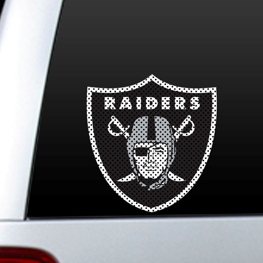 Oakland Raiders Diecut Window Film