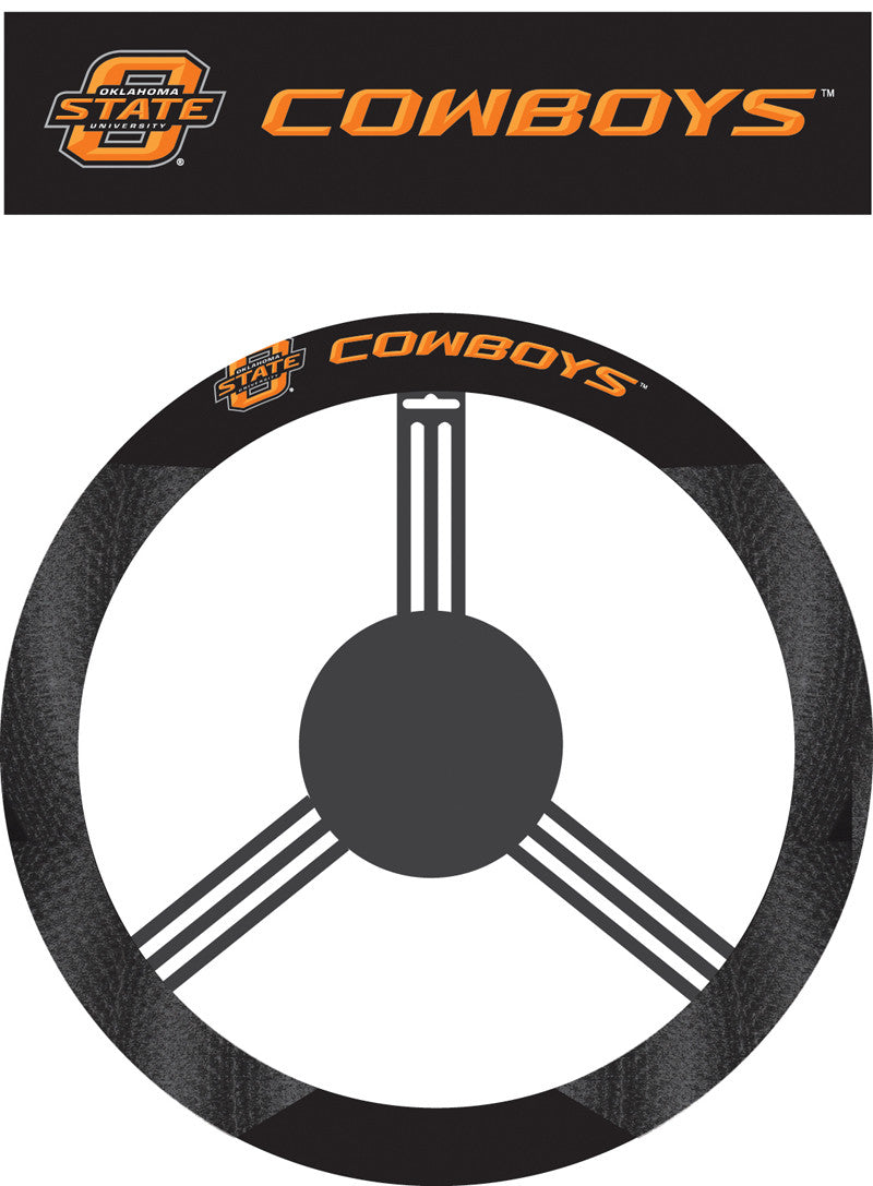 Oklahoma State Cowboys Poly-suede Steering Wheel Cover