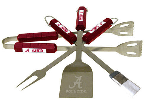 Alabama Crimson Tide 4 Pc Bbq Set