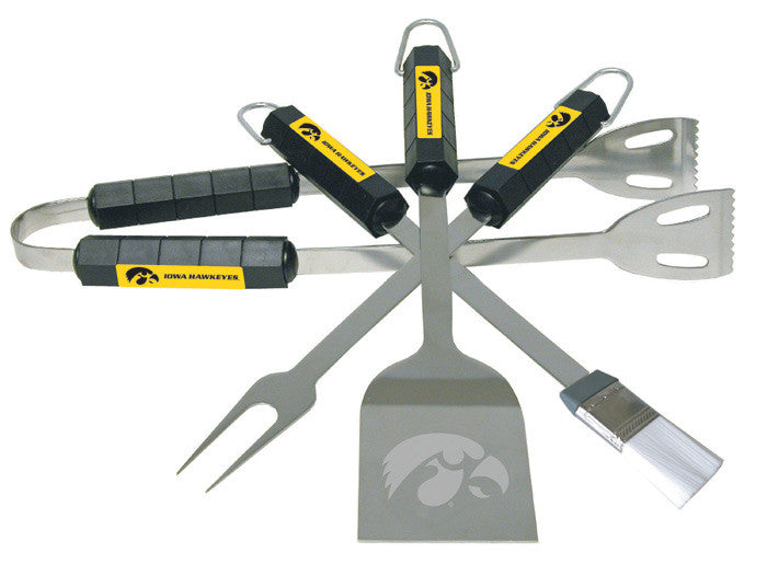 Iowa Hawkeyes 4 Pc Bbq Set