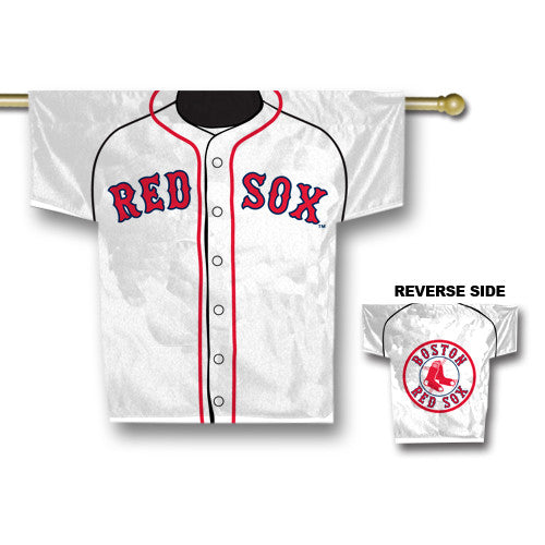 Boston Red Sox Jersey Banner 34" X 30" - 2-sided