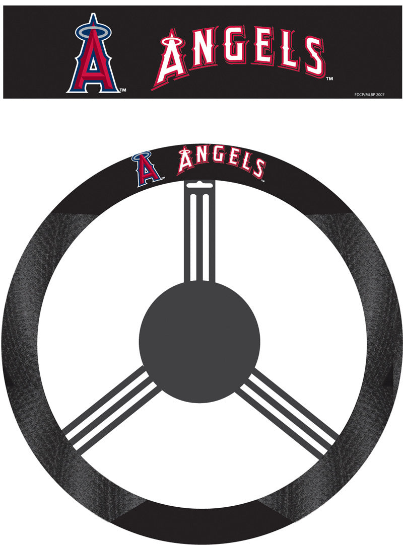Anaheim Angels Poly-suede Steering Wheel Cover