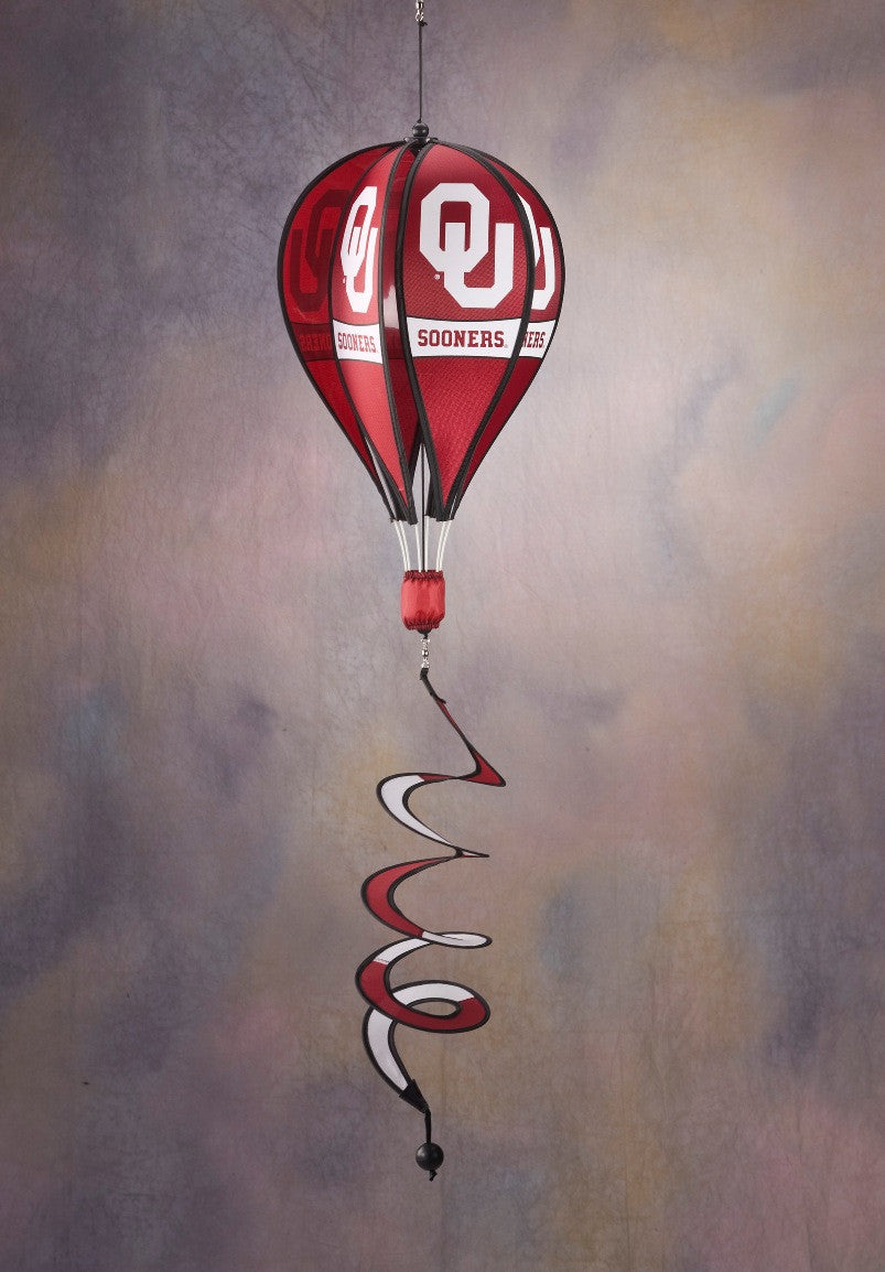 Oklahoma Sooners Hot Air Balloon Spinner
