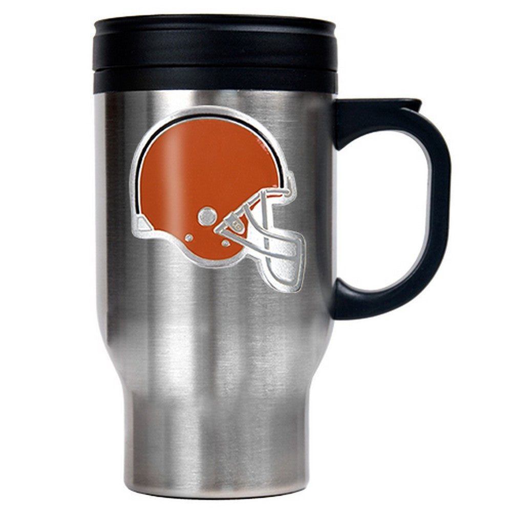 Cleveland Browns Stainless Steel Thermal Mug W/ Emblem