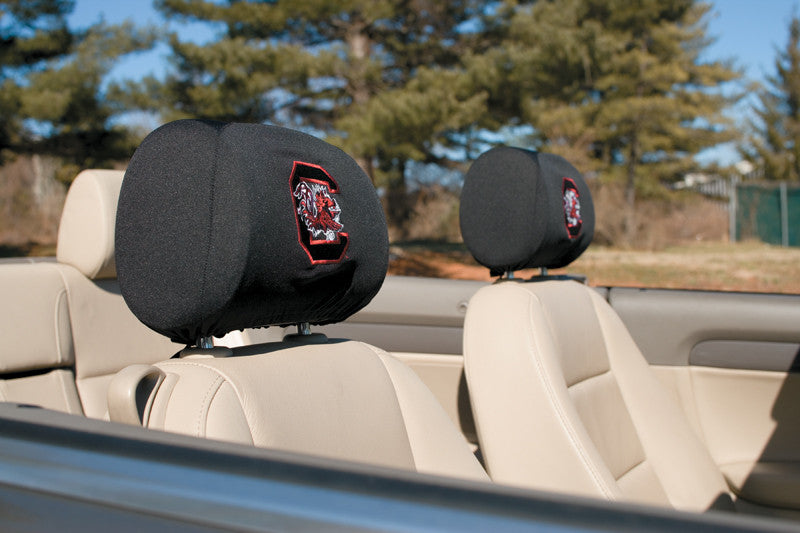 South Carolina Gamecocks Headrest Covers Set Of 2