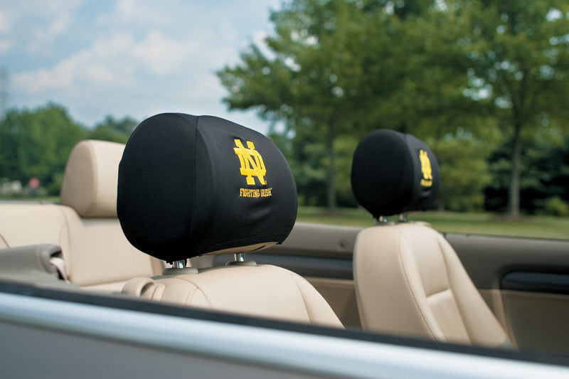 Notre Dame Headrest Covers Set Of 2