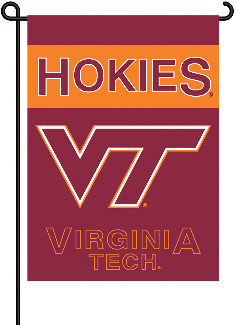 Virginia Tech Hokies 2-sided Garden Flag