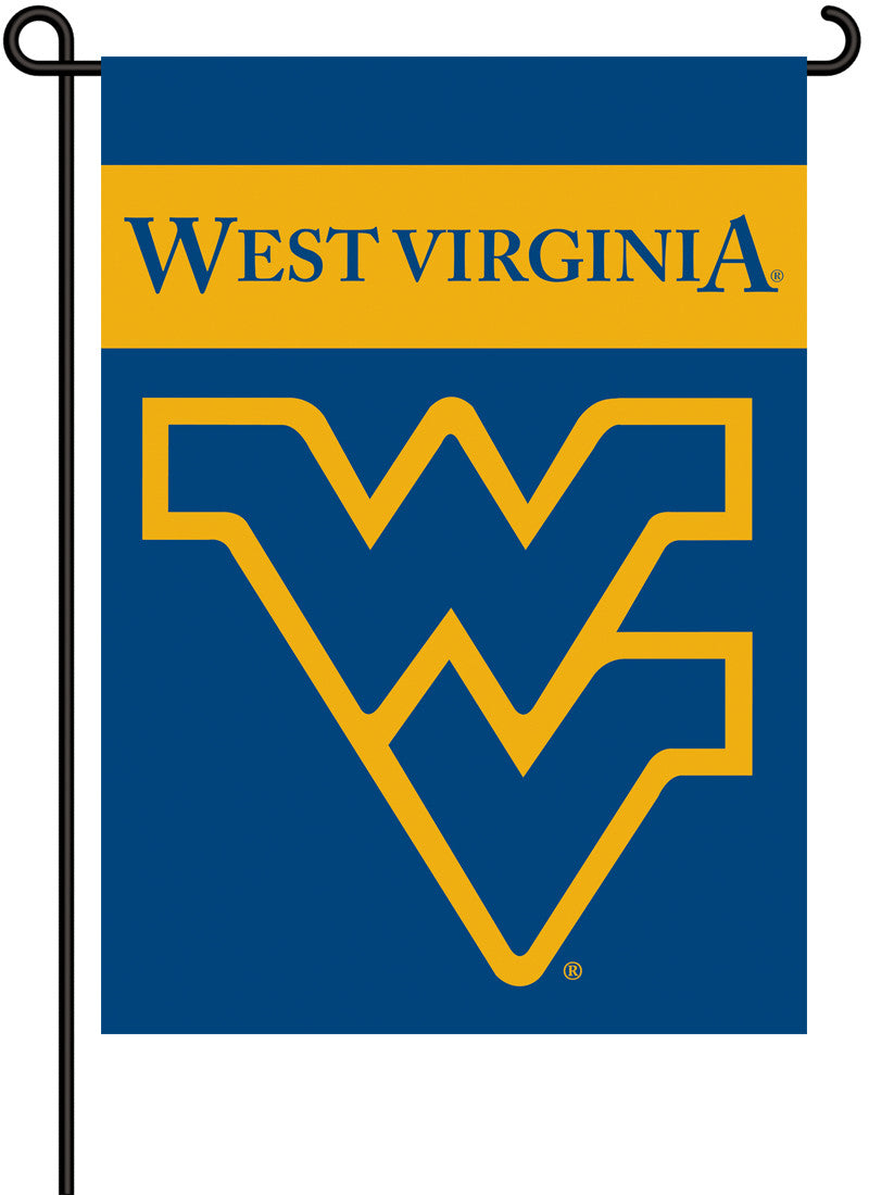 West Virginia Mountaineers 2-sided Garden Flag