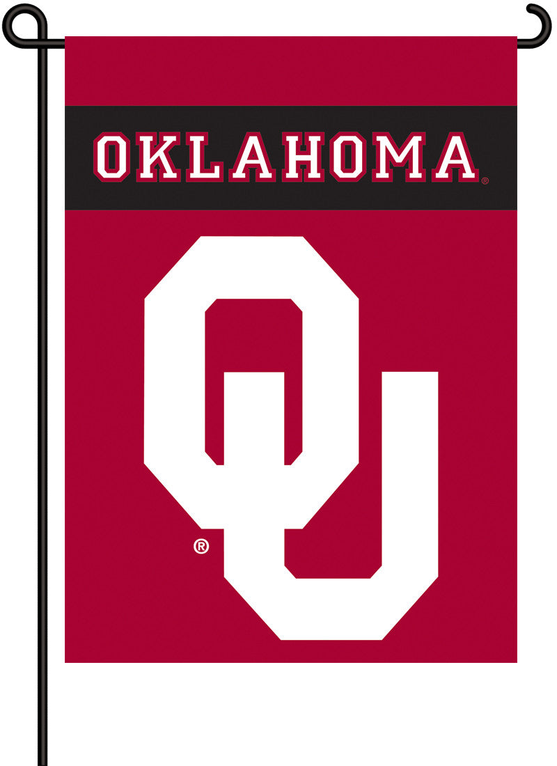 Oklahoma Sooners 2-sided Garden Flag