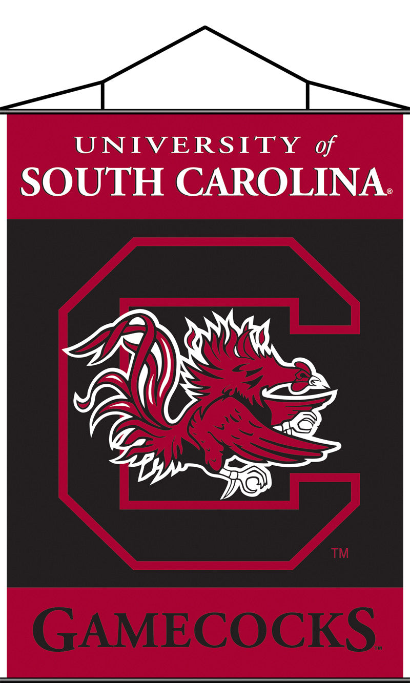 South Carolina Gamecocks Indoor Banner Scroll