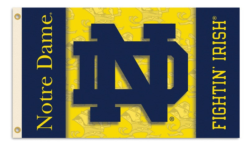 Notre Dame 2-sided 3 Ft. X 5 Ft. Flag W/grommets