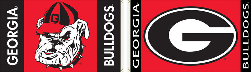 Georgia Bulldogs 2-sided 3 Ft. X 5 Ft. Flag W/grommets