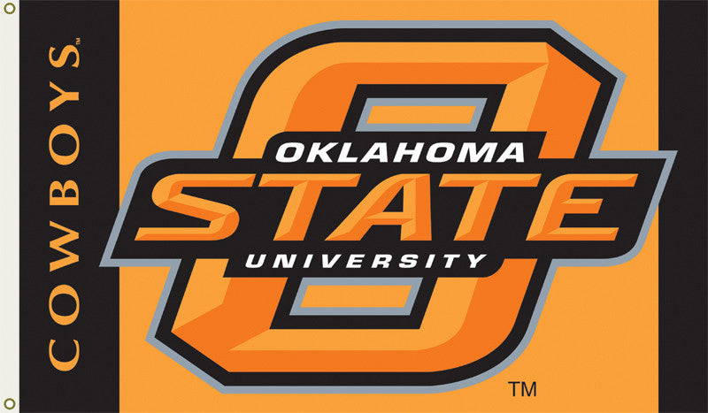 Oklahoma State Cowboys 3 Ft. X 5 Ft. Flag W/grommets
