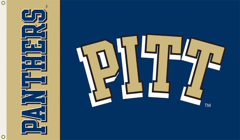 Pittsburgh Panthers 3 Ft. X 5 Ft. Flag W/grommets