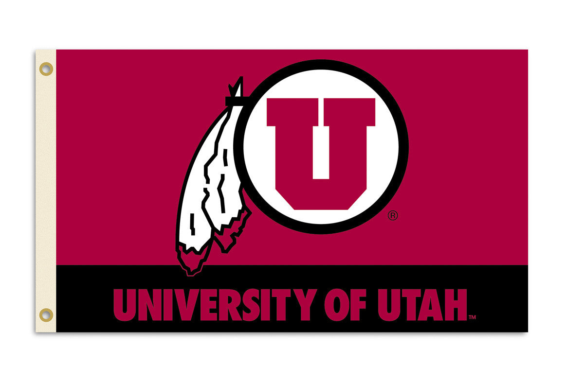 Utah Utes 3 Ft. X 5 Ft. Flag W/grommets