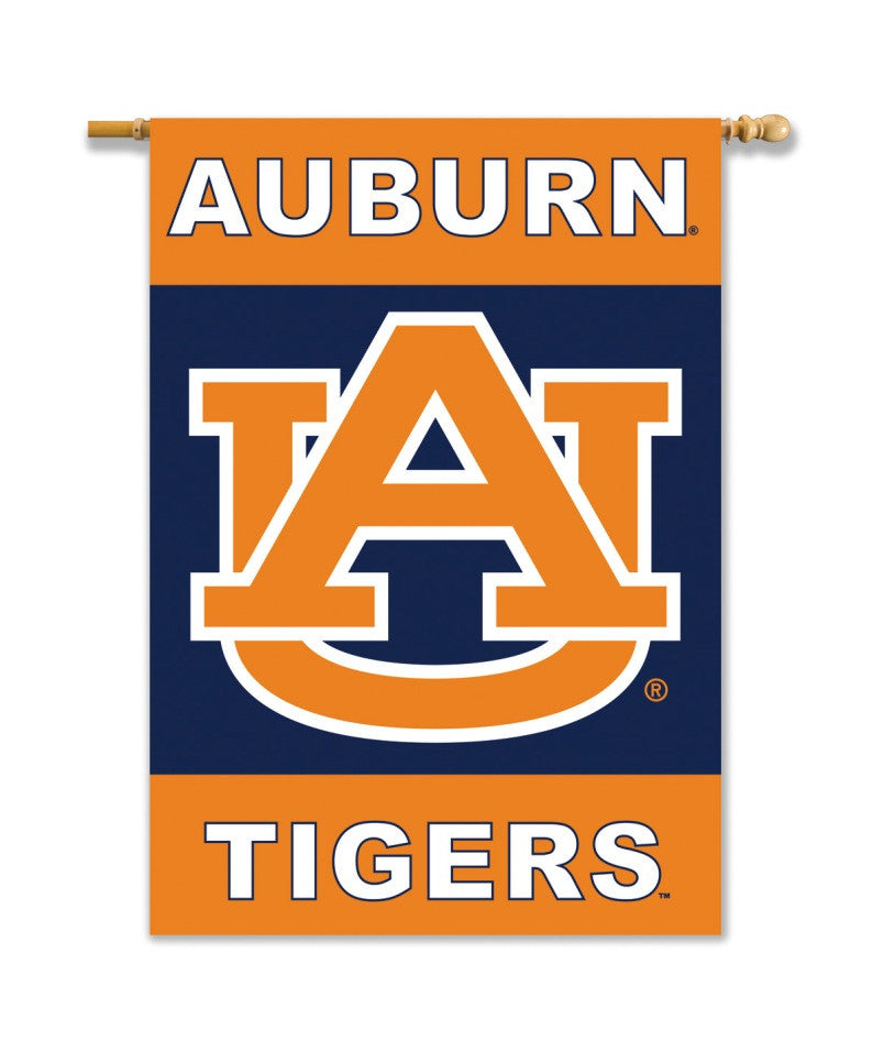 Auburn Tigers 2-sided 28" X 40" Banner W/ Pole Sleeve