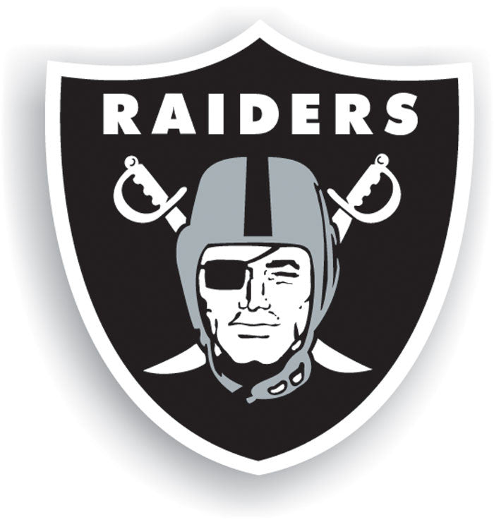 Oakland Raiders 12" Vinyl Magnet