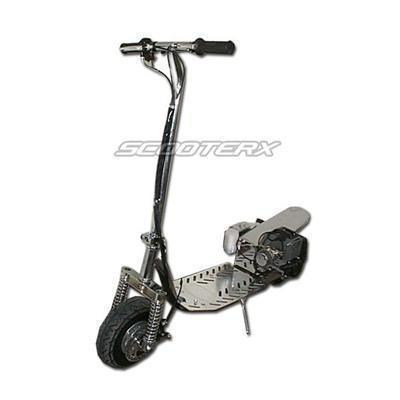 Scooterx Sx-14 X-racer Se 49cc Gas Scooter Chrome