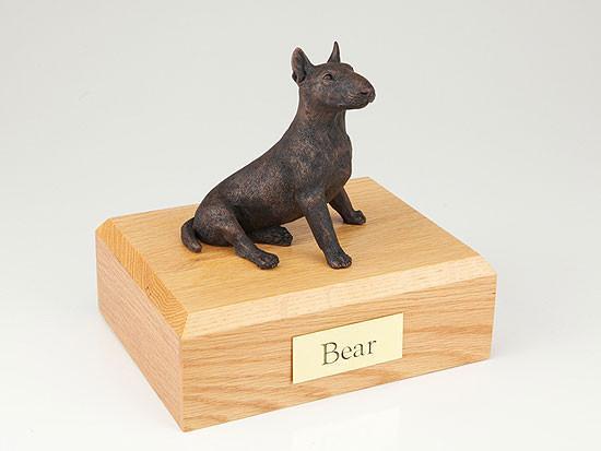 Bull Terrier, Bronze Tr200-417 Figurine Urn