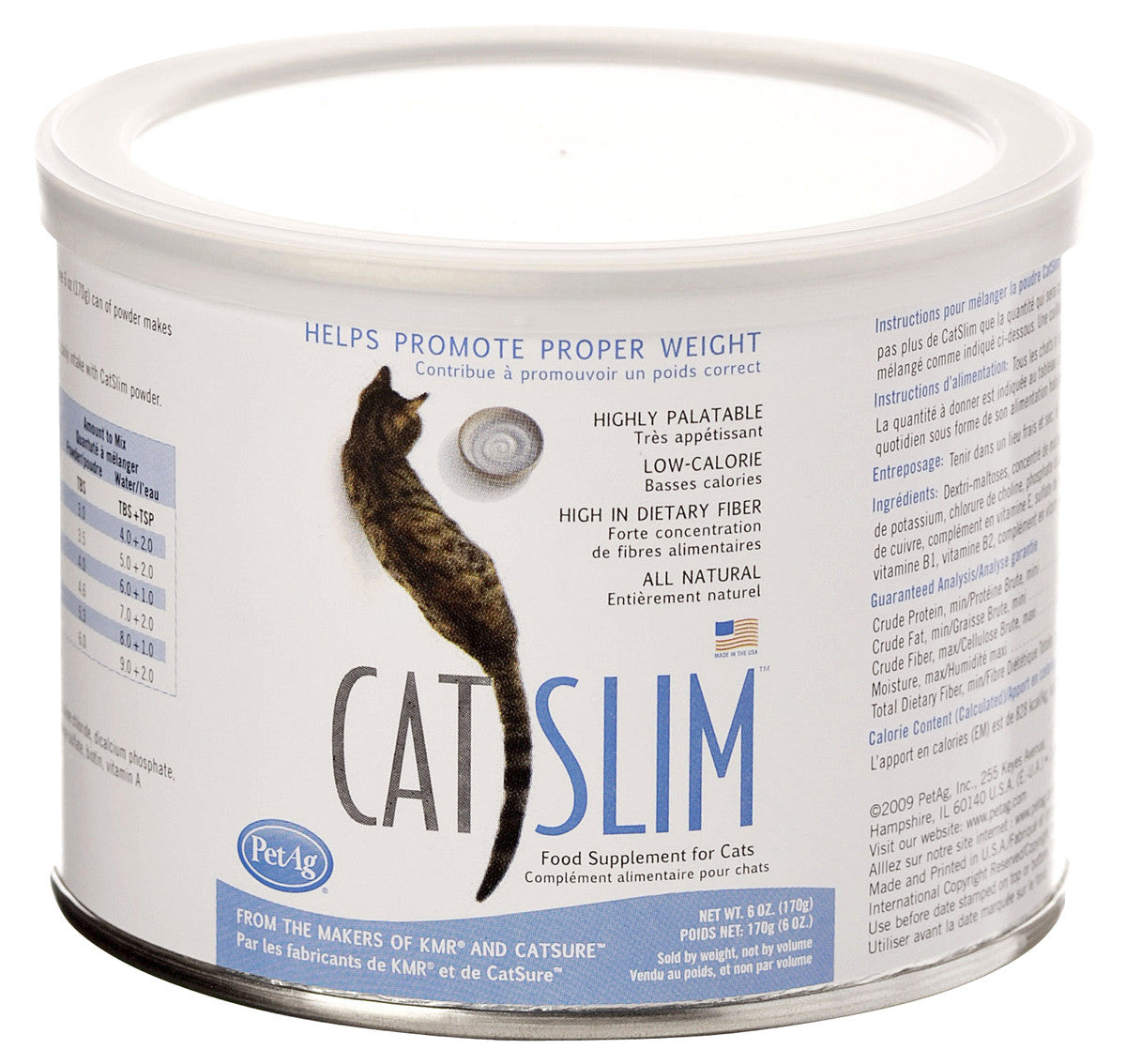 Petag Catslim Food Supplement For Cats, 6 Oz.