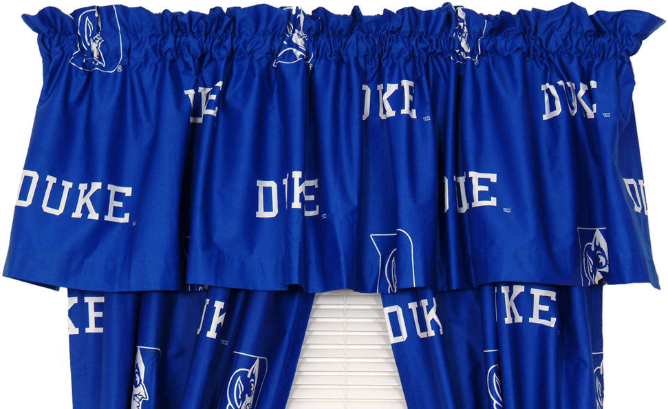 Duke Printed Curtain Valance - 84 X 15 - Dukcvl By College Covers