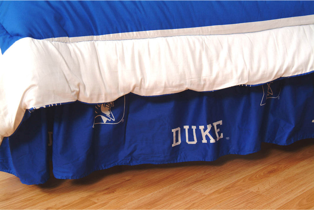 Duke Printed Dust Ruffle King - Dukdrkg By College Covers