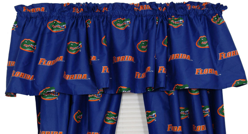 Florida Printed Curtain Valance - 84 X 15 - Flocvl By College Covers