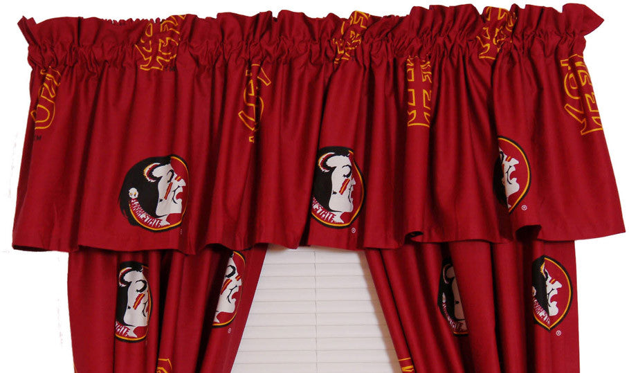 Fsu Printed Curtain Valance - 84 X 15 - Fsucvl By College Covers