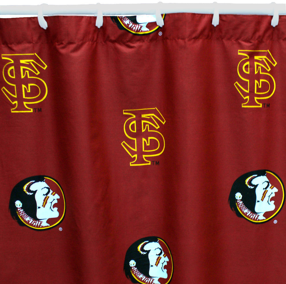 Fsu Printed Shower Curtain Cover 70" X 72" - Fsusc By College Covers