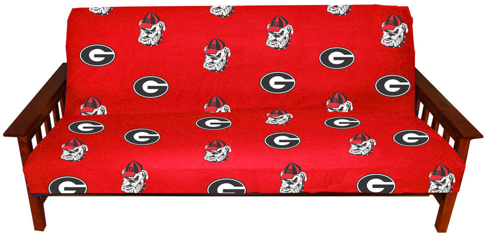 Georgia Futon Cover - Full Size Fits 8 And 10 Inch Mats - Geofc By College Covers