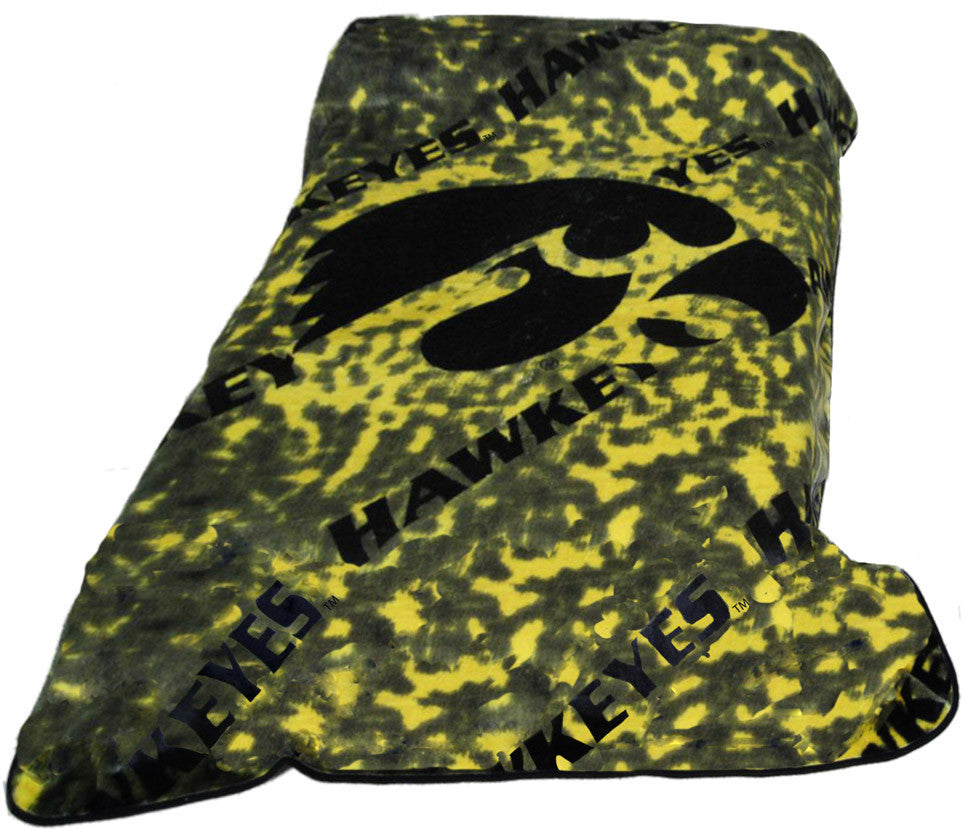 Iowa Throw Blanket / Bedspread - Iowth By College Covers